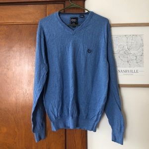 CHAPS men’s cotton cashmere sweater